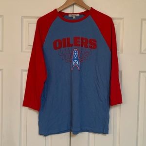 Houston Oilers T-shirt. Classic Logo. Super Soft. Unisex